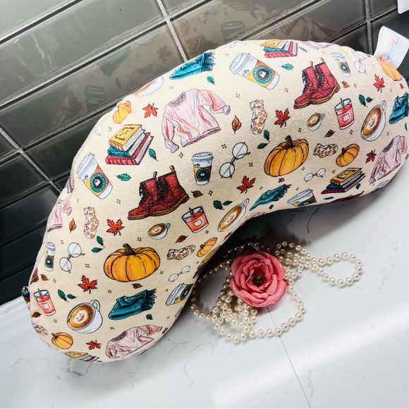 BookBeau Fall Bean Reading Pillow - Picture 2 of 6